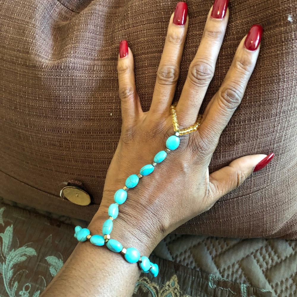 Bohemian foot jewelry